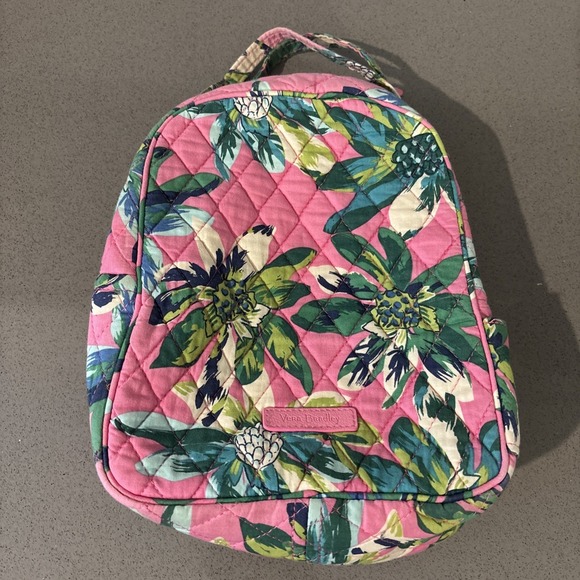 Vera Bradley Handbags - VERA BRADLEY Tropical Paradise Lunch Bunch Insulated Bag Tote Cotton